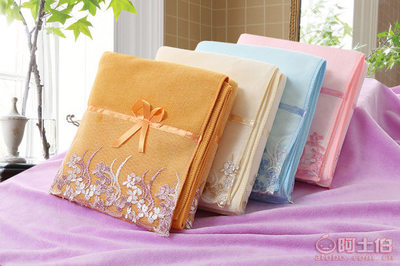 焕新洗浴体验 然然超细纤维蕾丝浴巾的多场景应用与优势